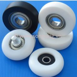 Vòng bi bọc cao su, vòng bi lăn nhựa, vòng bi lăn cửa nhà tắm