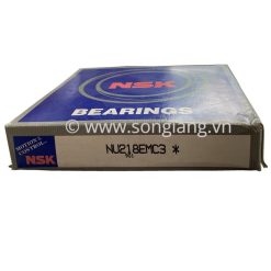 Vòng bi NSK NU218EM, Bạc đạn NSK NU218EM 90x160x30mm